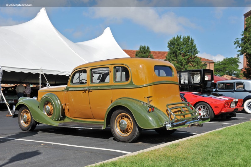 1934 Pierce-Arrow Model 1248 Custom Twelve vehicle information